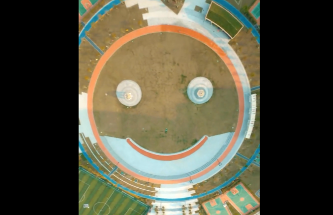 瞰珠海 | 太驚喜！橫琴巨型“笑臉”一笑傾城……